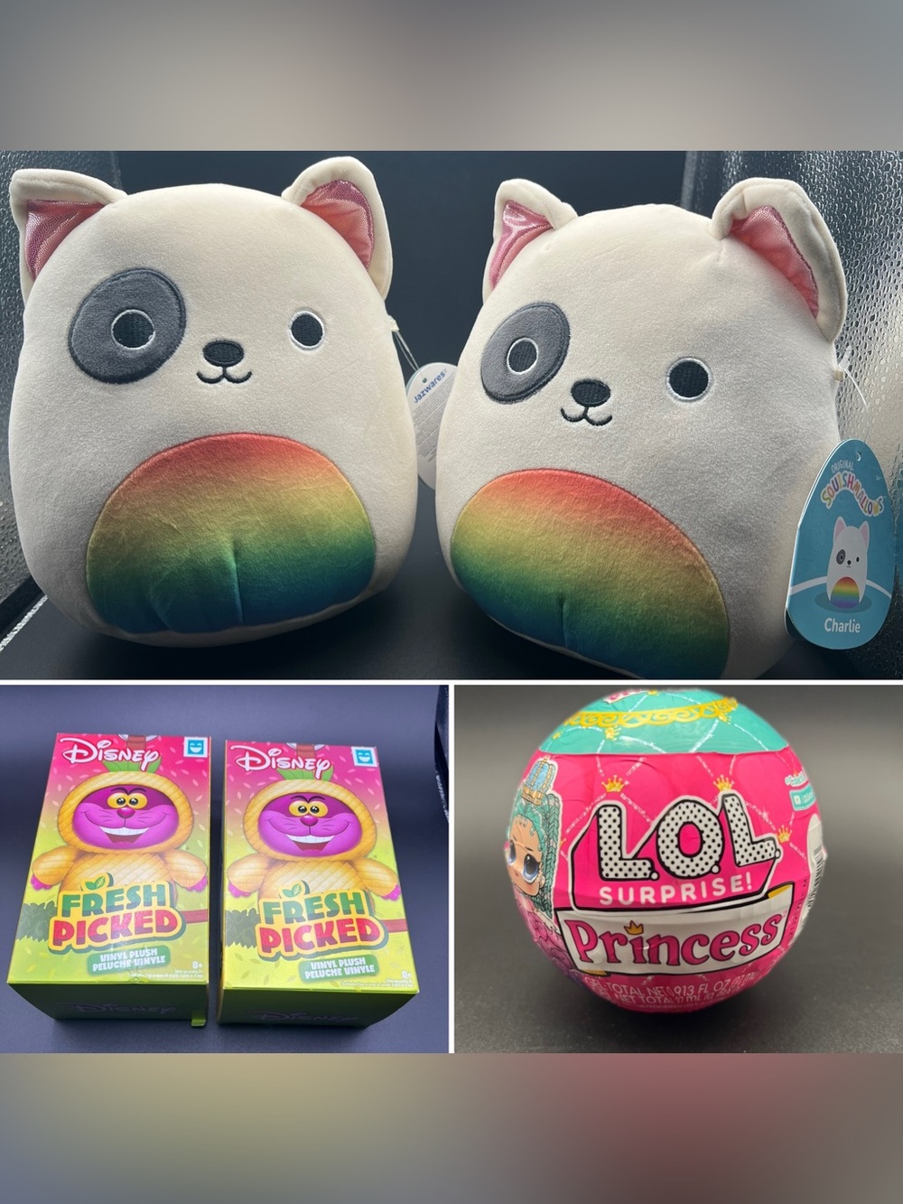 🔥🔥🔥BRAND NEW Brand Name Toy & Plush Bundle - Disney, Squishmallow, LOL Surprise